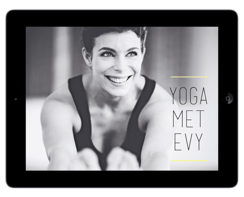 Yoga met Evy Gruyaert app hardlopen training