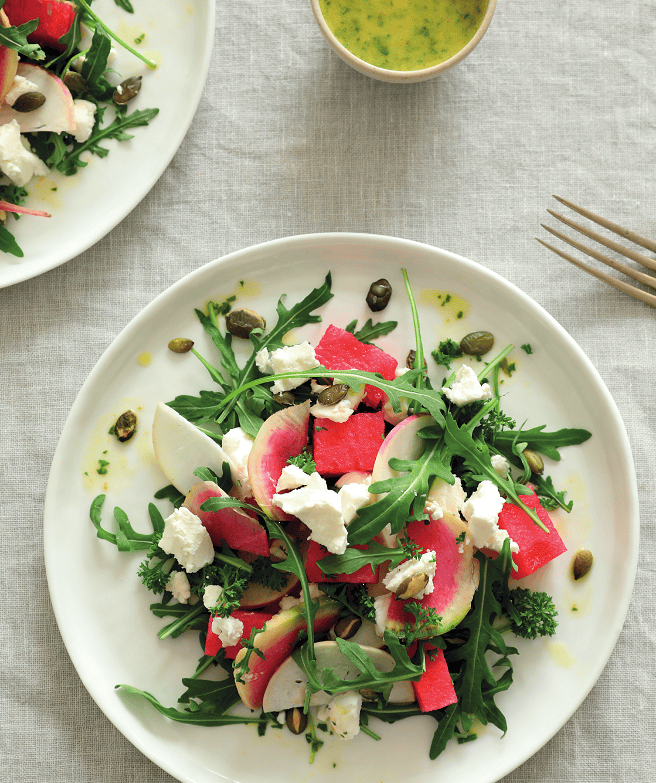 yoga eten salade makkelijk gezond kookboek