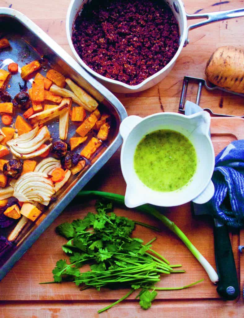 Groentensalade met quinoa - De Veldkeuken