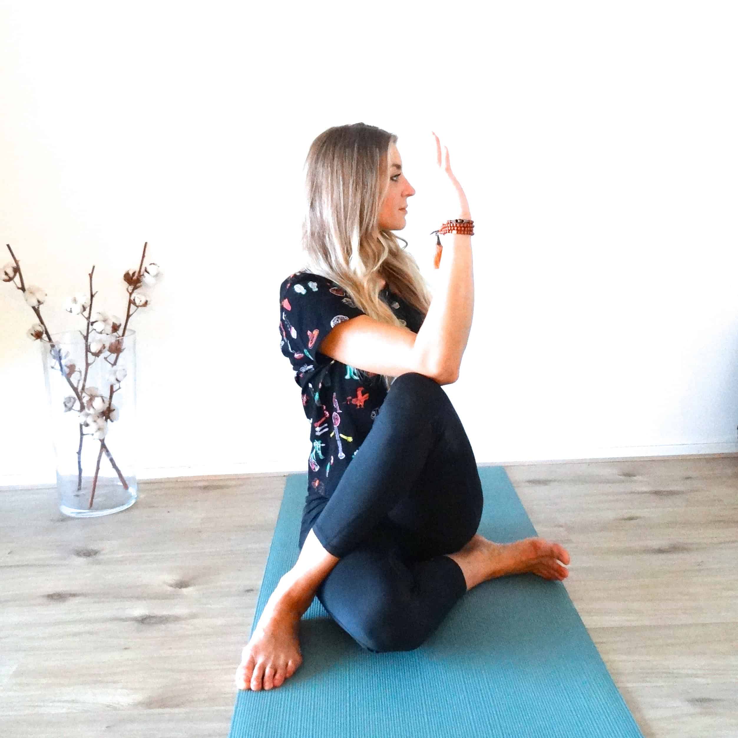 Ardha Matsyendrasana  - Half spinal twist
