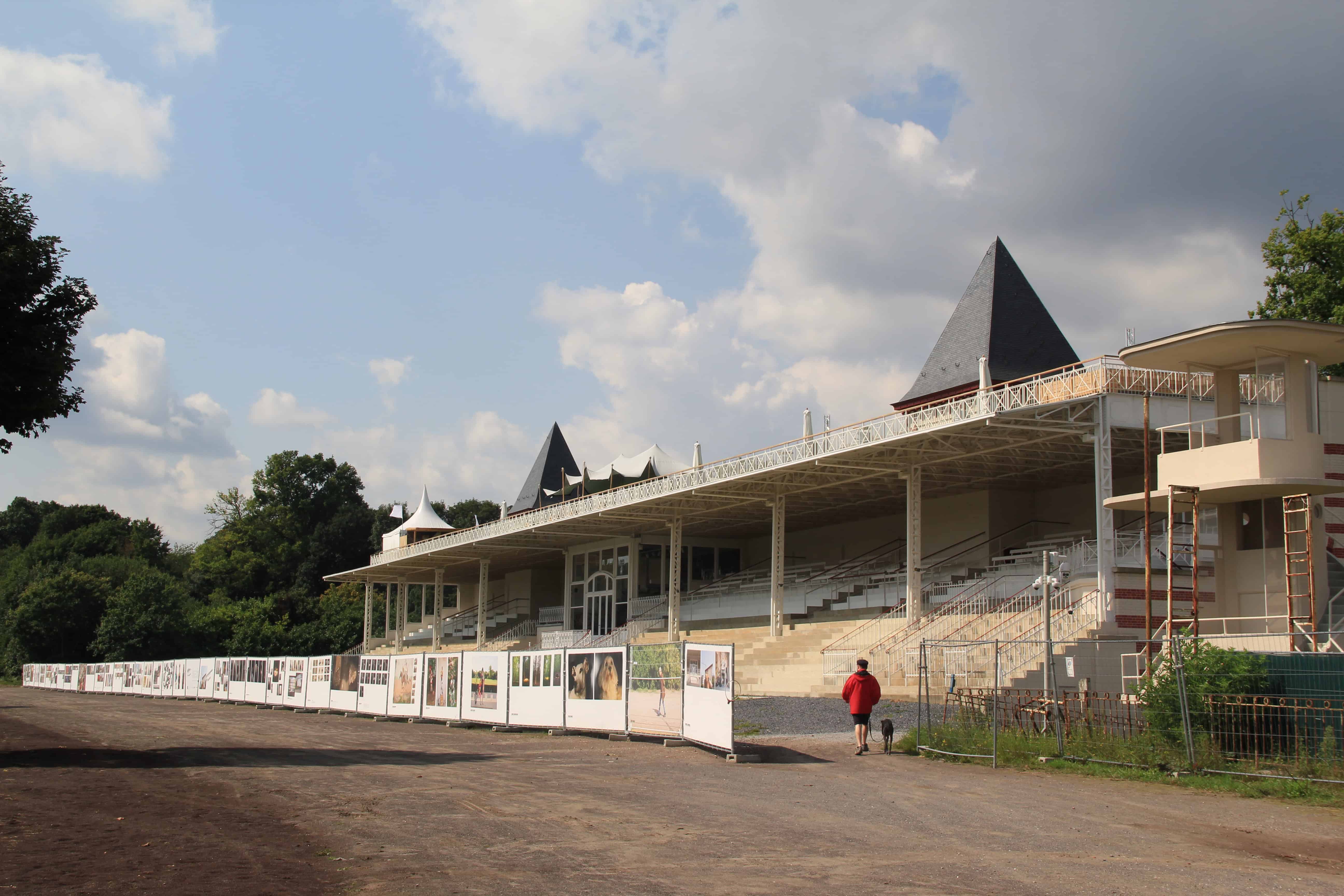 Voormalig hippodroom staat in de steigers. Foto Klaartje Grol