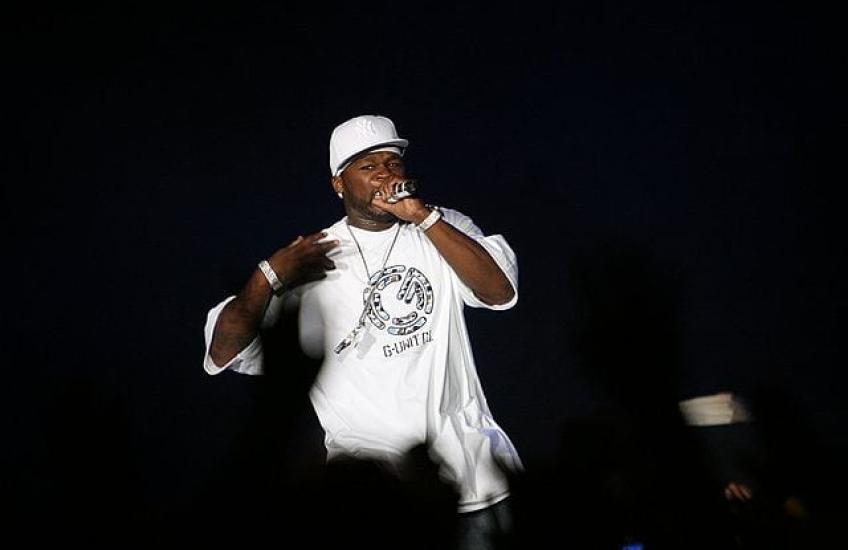 Rapper 50 Cent © By Top Streetwear via Wikimedia Commons