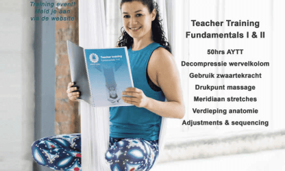 Aerial Yoga Teacher Training Fundamentals I & II