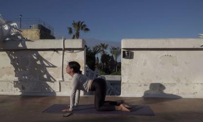 Kat-koe (marjaryasana)