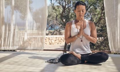 Onderneemster Karianne Kraaijestein richt zich op yoga en meditatie