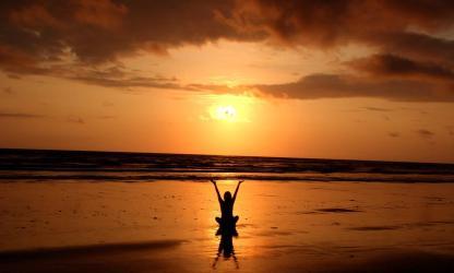 nieuw oud jaar goede voornemens yoga sport gezond 